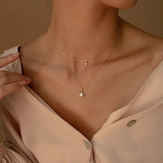 North Star Layered Necklace